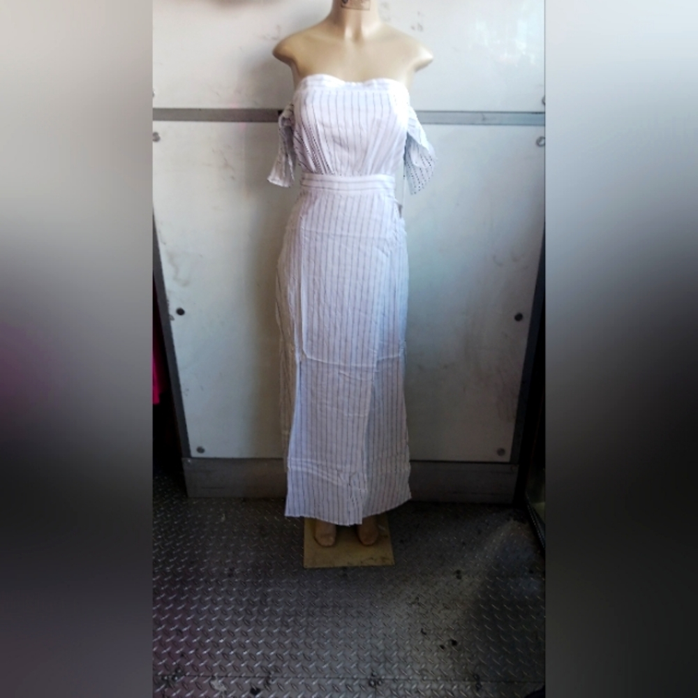 White long dress